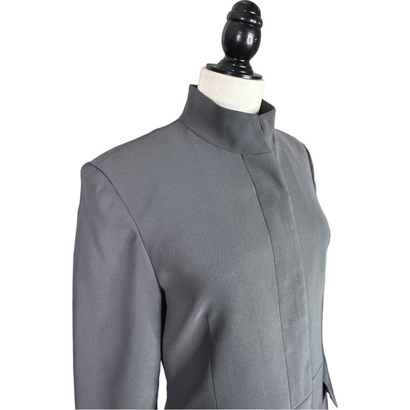 Esisto Conbipel Italy Gray All Season Lined Coat 42 - Picture 2 of 10